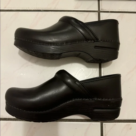 dansko professional cabrio black clog 39 - Picture 6 of 7